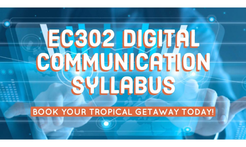 DIGITAL COMMUNICATION COURSE SYLLABUS visual data 8