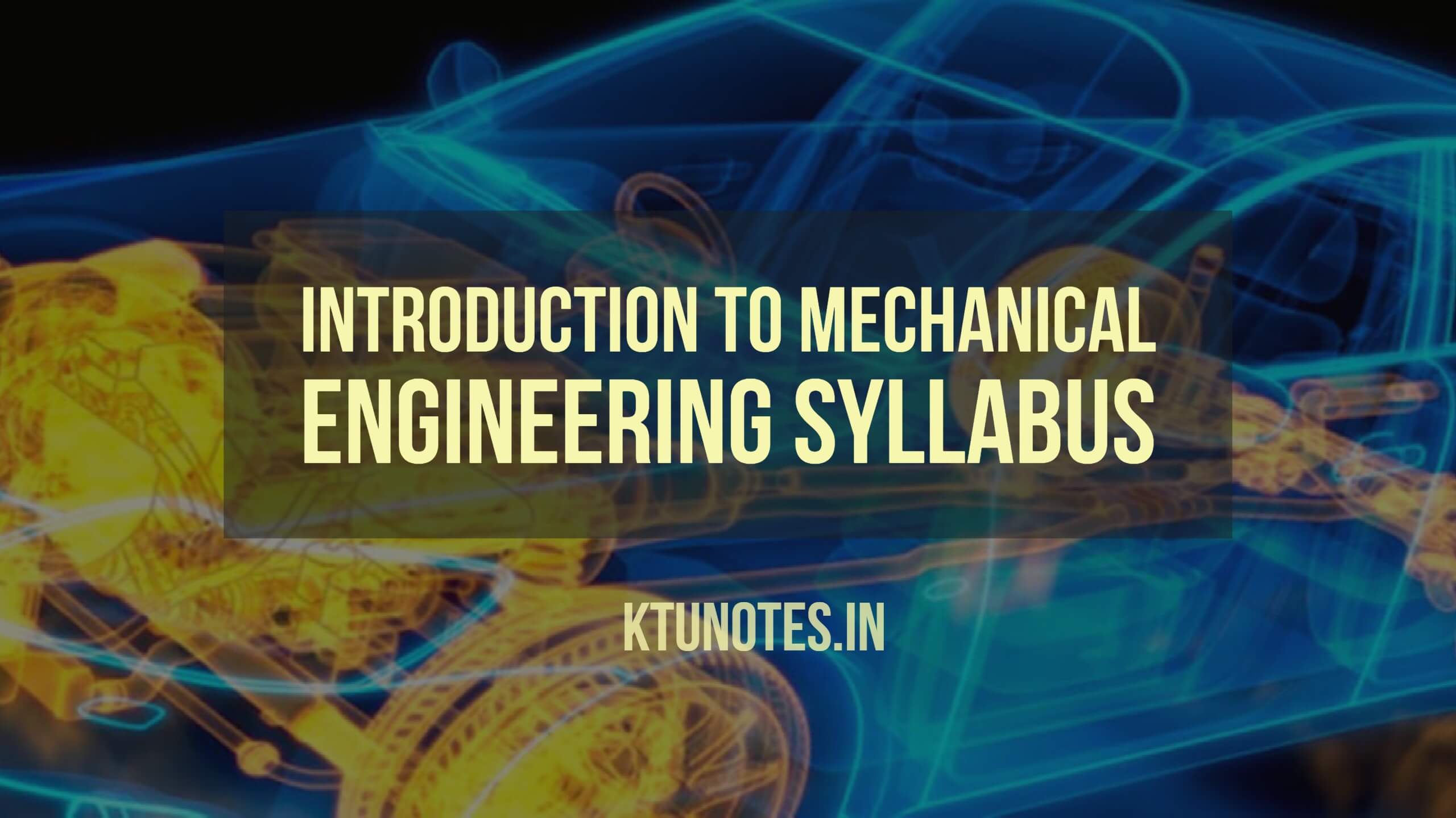 phd mechanical engineering syllabus