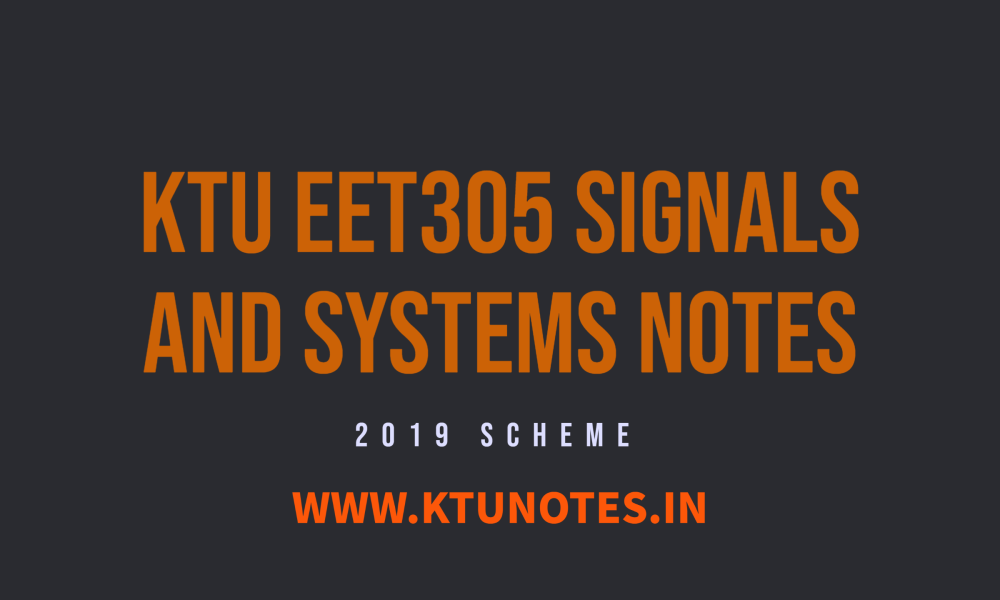 Ktu s5 eee 2019 scheme notes