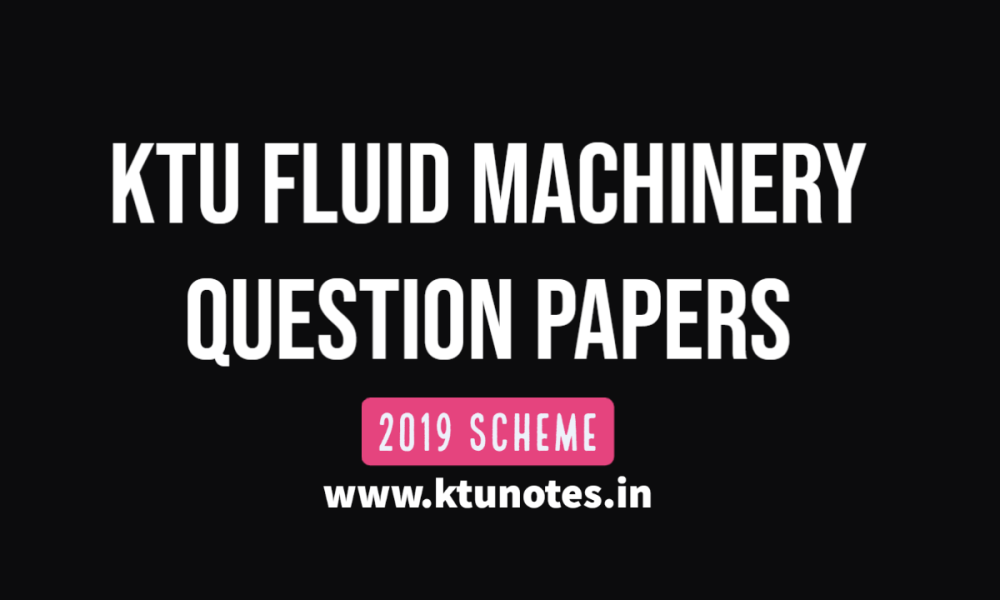 Ktu s4 mech question papers