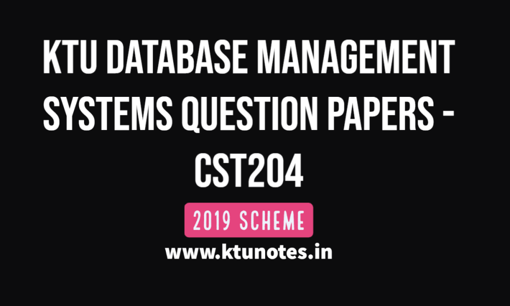 Ktu s4 cse question papers